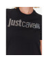 Just Cavalli Тишърт 74PBHE01 Черен Regular Fit - Pepit.bg