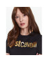 Just Cavalli Тишърт 74PBHF00 Черен Regular Fit - Pepit.bg