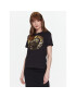 Just Cavalli Тишърт 74PBHF03 Черен Regular Fit - Pepit.bg