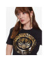 Just Cavalli Тишърт 74PBHF03 Черен Regular Fit - Pepit.bg