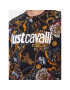 Just Cavalli Тишърт 75OAH6R3 Черен Regular Fit - Pepit.bg