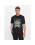 Just Cavalli Тишърт 75OAHF02 Черен Regular Fit - Pepit.bg
