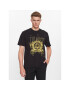 Just Cavalli Тишърт 75OAHF03 Черен Regular Fit - Pepit.bg