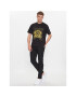 Just Cavalli Тишърт 75OAHF03 Черен Regular Fit - Pepit.bg