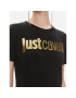 Just Cavalli Тишърт 75PAHT00 Черен Regular Fit - Pepit.bg