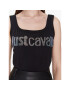 Just Cavalli топ 74PBME01 Черен Regular Fit - Pepit.bg