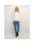 Kaffe Блуза Kadrew Turtleneck 10507922 Бял Shaped Fit - Pepit.bg