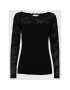 Kaffe Блуза Lacy Boat 10500903 Черен Regular Fit - Pepit.bg