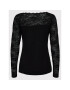 Kaffe Блуза Lacy Boat 10500903 Черен Regular Fit - Pepit.bg