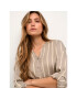 Kaffe Блуза Stridy 10504279 Бежов Regular Fit - Pepit.bg