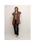 Kaffe Елек Pili 10507611 Кафяв Regular Fit - Pepit.bg