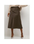 Kaffe Миди пола Asasmina 10507456 Кафяв Regular Fit - Pepit.bg