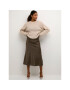 Kaffe Миди пола Asasmina 10507456 Кафяв Regular Fit - Pepit.bg