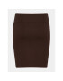 Kaffe Мини пола Penny 501040 Кафяв Slim Fit - Pepit.bg