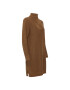 Kaffe Плетена рокля Lioa 10506885 Кафяв Regular Fit - Pepit.bg