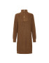 Kaffe Плетена рокля Lioa 10506885 Кафяв Regular Fit - Pepit.bg