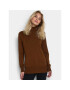 Kaffe Поло Astrid 500023 Кафяв Regular Fit - Pepit.bg