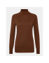 Kaffe Поло Astrid 500023 Кафяв Regular Fit - Pepit.bg
