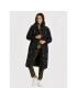 Kaffe Пухено яке Lindsay 10504571 Черен Regular Fit - Pepit.bg