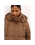 Kaffe Пухено яке Anika 10504086 Кафяв Regular Fit - Pepit.bg
