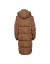 Kaffe Пухено яке Anika 10504086 Кафяв Regular Fit - Pepit.bg