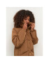 Kaffe Пухено яке Lindsay 10504571 Кафяв Regular Fit - Pepit.bg