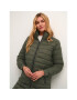 Kaffe Пухено яке Lira 10507223 Зелен Regular Fit - Pepit.bg