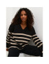 Kaffe Пуловер Irina 10507671 Черен Loose Fit - Pepit.bg