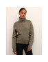 Kaffe Пуловер Kaalioma Rollneck 10506946 Бежов Loose Fit - Pepit.bg