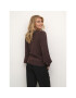 Kaffe Пуловер Kalone 10507905 Кафяв Regular Fit - Pepit.bg