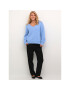Kaffe Пуловер Kasarla V-Neck 10506829 Син Loose Fit - Pepit.bg