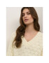 Kaffe Пуловер Katinka 10507747 Екрю Loose Fit - Pepit.bg
