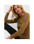 Kaffe Пуловер Merin 10506028 Кафяв Regular Fit - Pepit.bg