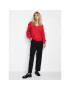Kaffe Пуловер Sarla 10506829 Червен Loose Fit - Pepit.bg