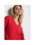 Kaffe Пуловер Sarla 10506829 Червен Loose Fit - Pepit.bg