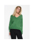 Kaffe Пуловер Sarla 10506829 Зелен Loose Fit - Pepit.bg