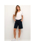 Kaffe Шорти от плат Lea 10505457 Тъмносин Regular Fit - Pepit.bg