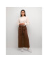 Kaffe Текстилни панталони Jumper 10507581 Кафяв Regular Fit - Pepit.bg