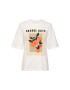 Kaffe Тишърт Bloom 10507308 Бял Loose Fit - Pepit.bg
