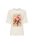 Kaffe Тишърт Cate 10507593 Екрю Loose Fit - Pepit.bg