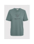 Kaffe Тишърт Jelena 10506645 Зелен Regular Fit - Pepit.bg