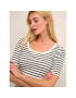 Kaffe Тишърт Jorina 10507273 Черен Slim Fit - Pepit.bg