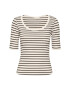 Kaffe Тишърт Jorina 10507273 Черен Slim Fit - Pepit.bg