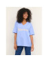 Kaffe Тишърт Julia 10507171 Син Loose Fit - Pepit.bg