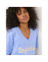 Kaffe Тишърт Julia 10507171 Син Loose Fit - Pepit.bg
