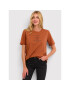 Kaffe Тишърт Kajelena 10506645 Оранжев Regular Fit - Pepit.bg