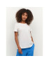 Kaffe Тишърт Marin 10506137 Бял Regular Fit - Pepit.bg