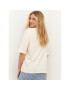 Kaffe Тишърт Meridith 10507271 Бял Oversize - Pepit.bg