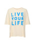 Kaffe Тишърт Meridith 10507271 Бял Oversize - Pepit.bg