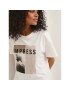Kaffe Тишърт Natasja 10507082 Бял Boxy Fit - Pepit.bg